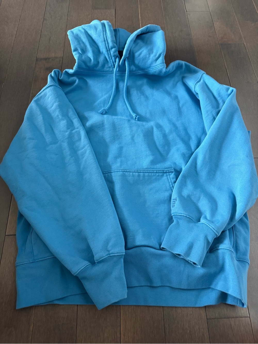 TNA Bright Blue Pullover Hoodie